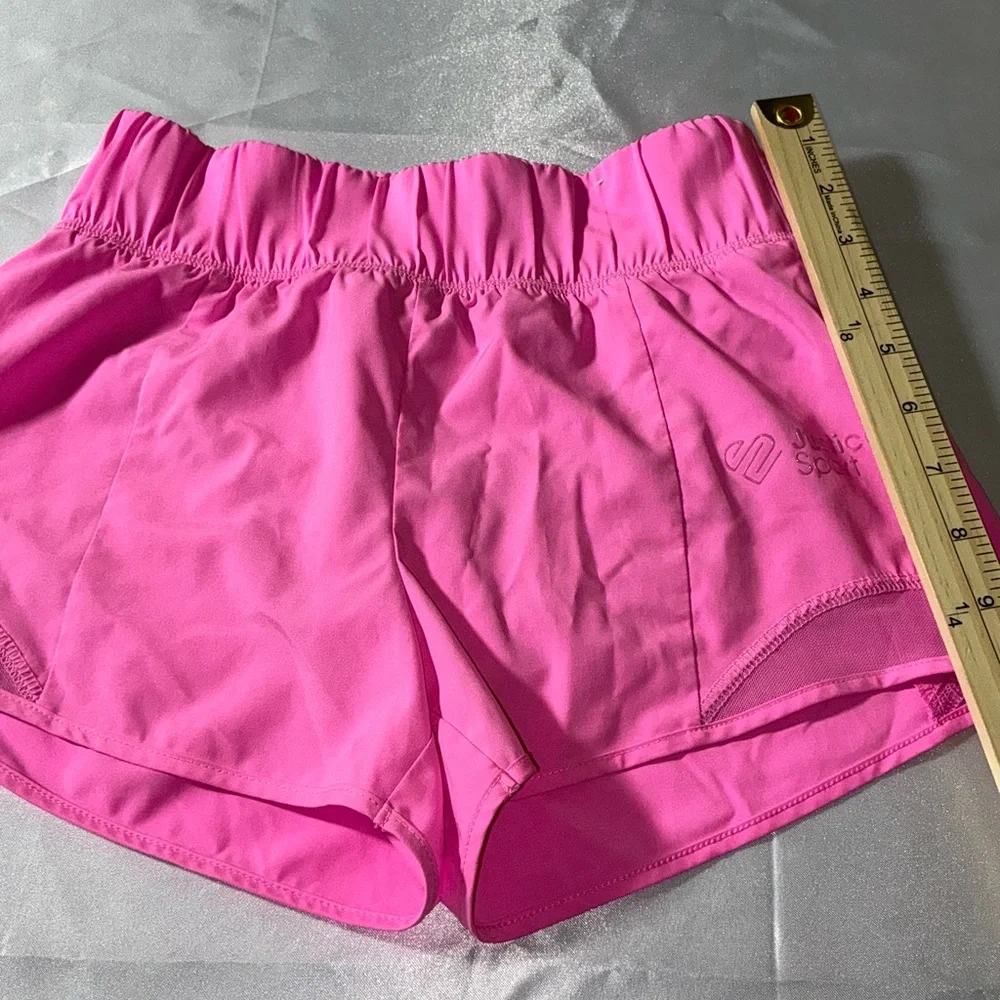 Justice Sport Girls Shorts Size M (10) Pink